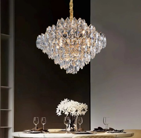 LUSTRE CASTELLO  CRISTAL GOLD   E14X11 NOWARA