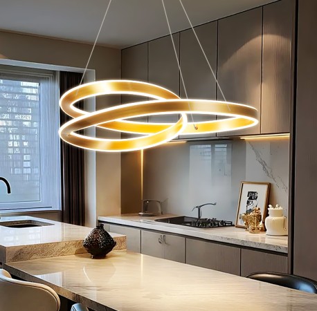 PENDENTE SÍRIUS INFINIT GOLD 60W 3000K NOWARA