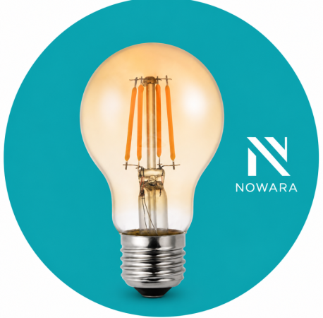 Lâmpada de Led Filamento 4W A60 2700K