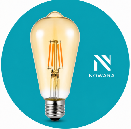 Lâmpada de Led Filamento 4W ST64 2700K