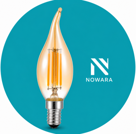 Lâmpada de Led  Filamento 4W VELA 2700K